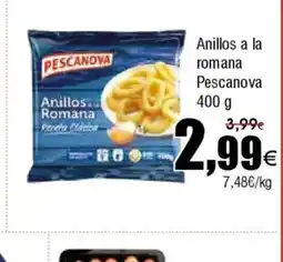 FROIZ PESCANOVA Anillos a la romana oferta