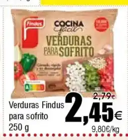 FROIZ Verduras Findus para sofrito oferta