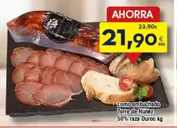 FROIZ Lomo embuchado Torre de Núñez 50% raza Duroc oferta
