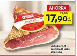 FROIZ Jamón serrano deshuesado Coren reserva oferta