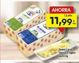 FROIZ Queso Larsa clásico o ligero barra oferta