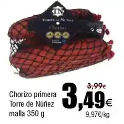 FROIZ Chorizo primera Torre de Núñez malla oferta