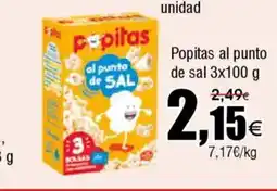 FROIZ Popitas al punto de sal oferta