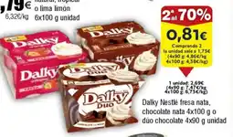 FROIZ DALKY Nestlé fresa nata, chocolate nata o dúo chocolate oferta