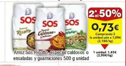 FROIZ Arroz Sos Risotto, especial caldosos o ensaladas y guarniciones oferta