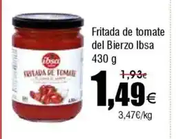 FROIZ IBSA Fritada de tomate del Bierzo oferta