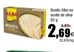 FROIZ ALBO Bonito en aceite de oliva oferta