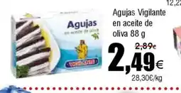 FROIZ AGUJAS Vigilante en aceite de oliva oferta