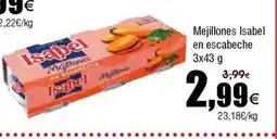FROIZ ISABEL Mejillones en escabeche oferta