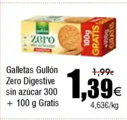 FROIZ Galletas Gullón Zero Digestive sin azúcar oferta