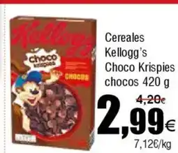 FROIZ KELLOGG'S Cereales Choco Krispies chocos oferta