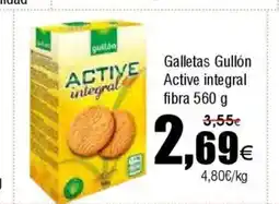FROIZ Galletas Gullón Active integral fibra oferta