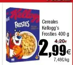 FROIZ KELLOGG'S Cereales oferta
