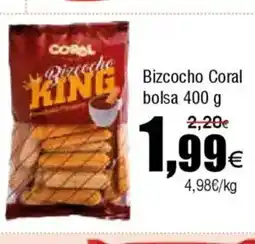 FROIZ CORAL Bizcocho bolsa oferta