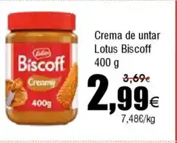FROIZ LOTUS BISCOFF Crema de untar oferta
