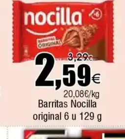 FROIZ NOCILLA Barritas original 6 u oferta