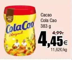 FROIZ COLA CAO Cacao oferta