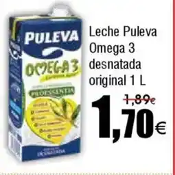 FROIZ PULEVA Leche Omega 3 desnatada original oferta