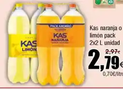 FROIZ KAS naranja o limón oferta