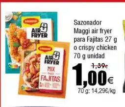 FROIZ MAGGI Sazonador air fryer para Fajitas o crispy chicken oferta