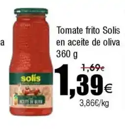 FROIZ SOLIS Tomate frito en aceite de oliva oferta
