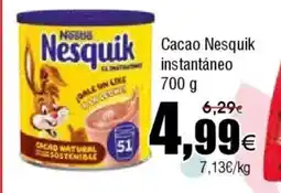 FROIZ NESQUIK Cacao oferta