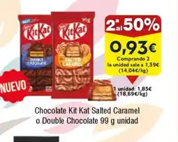 FROIZ KIT KAT Chocolate Salted Caramel o Double Chocolate oferta