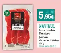 FROIZ NAVIDUL Loncheados Ibéricos Jamón de cebo ibérico oferta