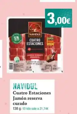 FROIZ NAVIDUL Cuatro Estaciones Jamón reserva curado oferta