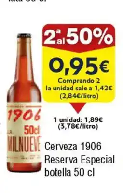 FROIZ 1906 Cerveza Reserva Especial oferta