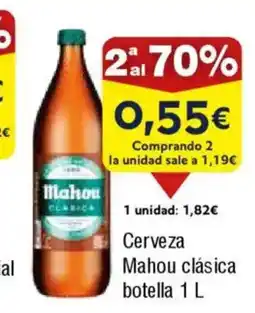 FROIZ MAHOU CLÁSICA Cerveza oferta
