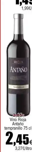 FROIZ Vino Rioja Antaño tempranillo tempranillo oferta