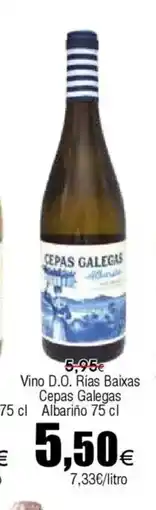 FROIZ Vino D.O. Rías Baixas Cepas Galegas Albariño oferta