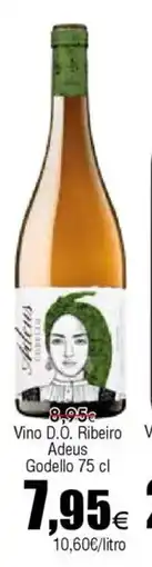 FROIZ Vino D.O. Ribeiro Adeus Godello oferta