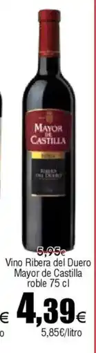 FROIZ Vino Ribera del Duero Mayor de Castilla roble oferta