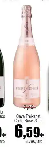 FROIZ Cava Freixenet Carta Rosé oferta