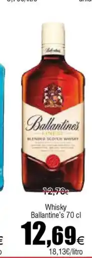 FROIZ BALLANTINE'S Whisky oferta
