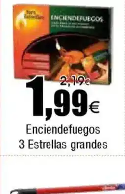 FROIZ Enciendefuegos 3 Estrellas grandes oferta