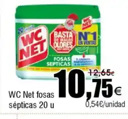 FROIZ WC NET fosas sépticas 20 u oferta