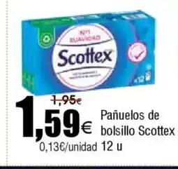 FROIZ SCOTTEX Pañuelos de bolsillo oferta