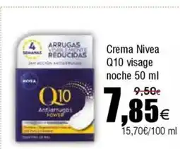 FROIZ NIVEA Q10 Crema visage noche oferta