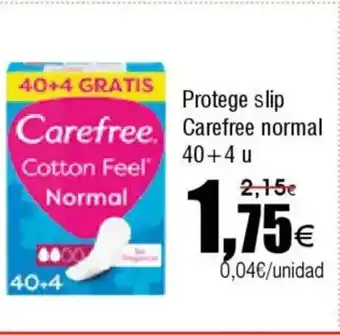 FROIZ CAREFREE Protege slip normal oferta