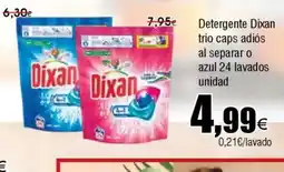 FROIZ D(XAN Detergente trio caps adiós al separar o azul 24 lavados unidad oferta