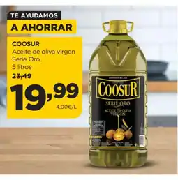Alimerka COOSUR Aceite de oliva virgen Serie Oro oferta