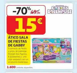 Alcampo Ático sala de fiestas de gabby oferta