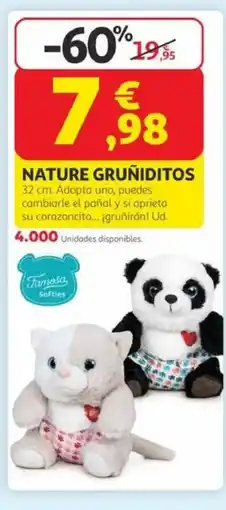 Alcampo Nature gruñiditos oferta