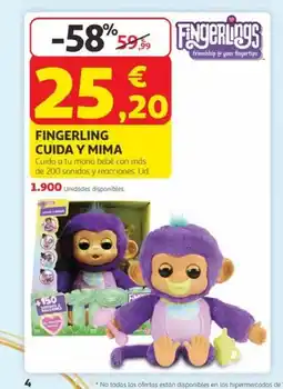 Alcampo FINGERLING Cuida y mima oferta