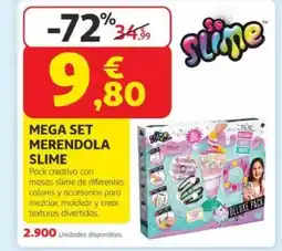 Alcampo SLIME Mega set merendola oferta