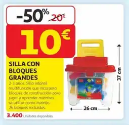 Alcampo Silla con bloques grandes oferta
