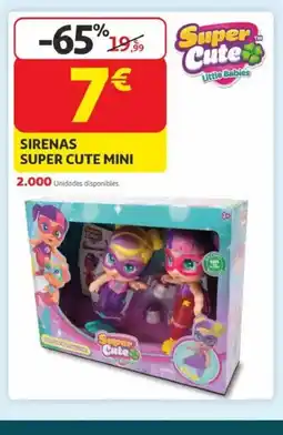 Alcampo SUPER CUTE Sirenas oferta